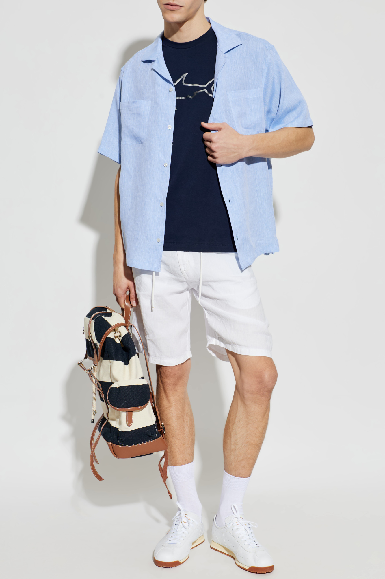 Paul & Shark Linen shorts | Men's | Vitkac